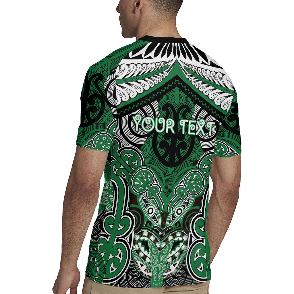 Aotearoa Iwi Ngati Maniapoto Personalised Rugby Jersey Maori Kowhaiwhai Pattern