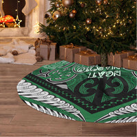 Aotearoa Iwi Ngati Maniapoto Tree Skirt Maori Kowhaiwhai Pattern