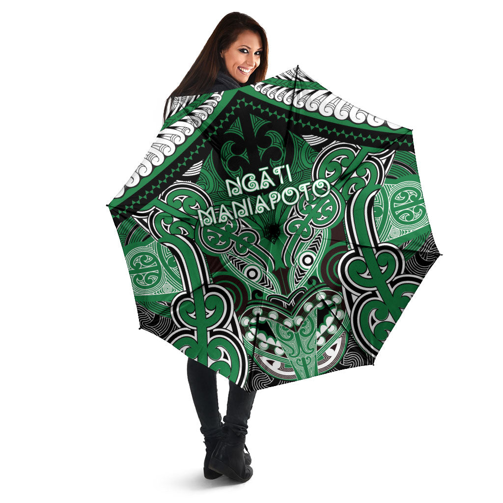 Aotearoa Iwi Ngati Maniapoto Umbrella Maori Kowhaiwhai Pattern