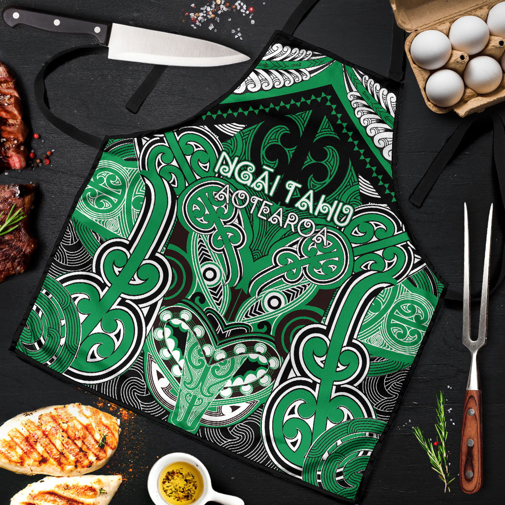 Aotearoa Iwi Ngai Tahu Apron Maori Kowhaiwhai Pattern