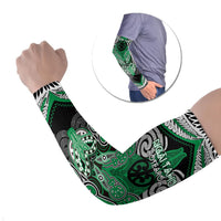 Aotearoa Iwi Ngai Tahu Personalised Arm Sleeves Maori Kowhaiwhai Pattern