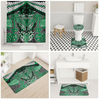 Aotearoa Iwi Ngai Tahu Bathroom Set Maori Kowhaiwhai Pattern