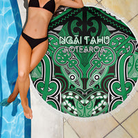 Aotearoa Iwi Ngai Tahu Beach Blanket Maori Kowhaiwhai Pattern