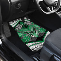 Aotearoa Iwi Ngai Tahu Personalised Car Mats Maori Kowhaiwhai Pattern