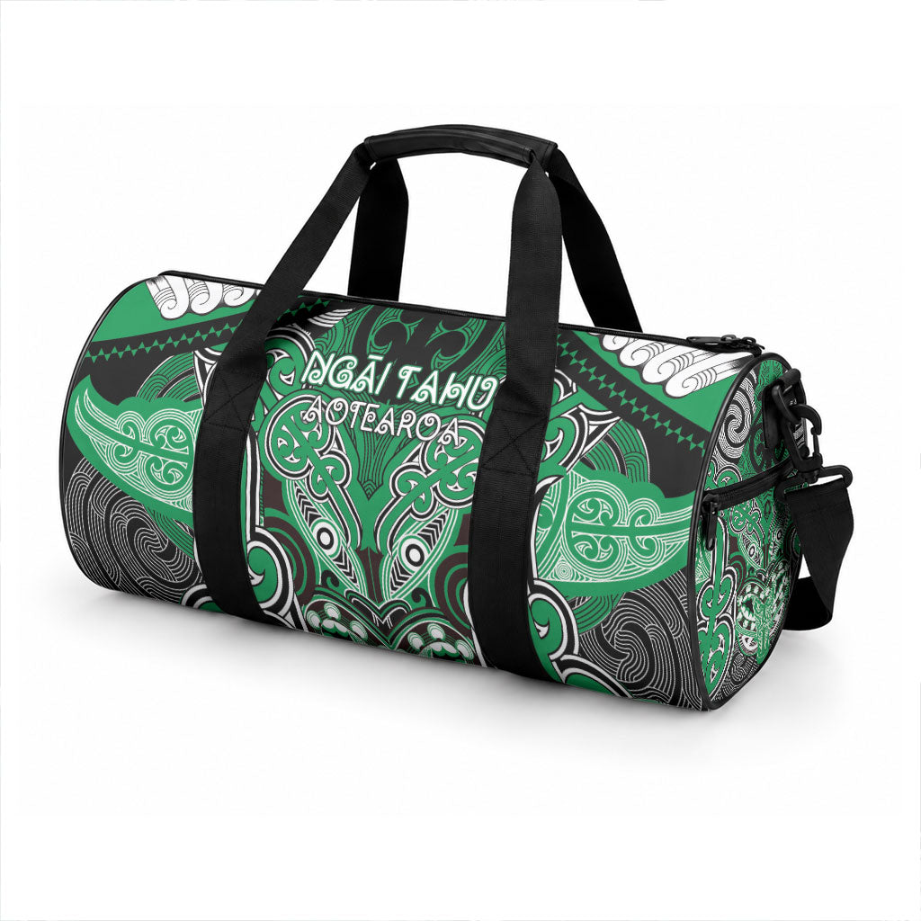 Aotearoa Iwi Ngai Tahu Duffle Bag Maori Kowhaiwhai Pattern