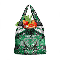 Aotearoa Iwi Ngai Tahu Grocery Bag Maori Kowhaiwhai Pattern