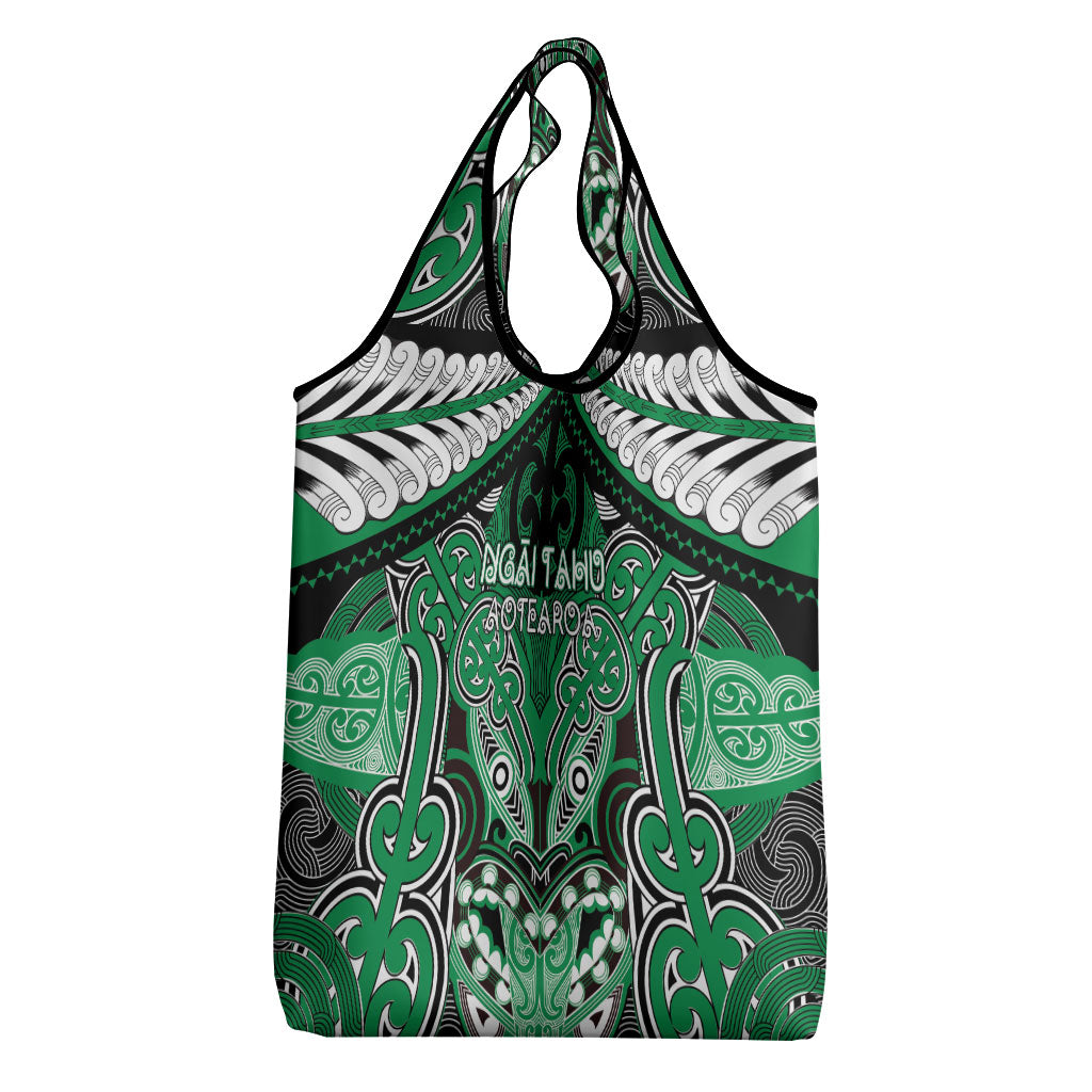 Aotearoa Iwi Ngai Tahu Grocery Bag Maori Kowhaiwhai Pattern
