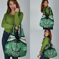 Aotearoa Iwi Ngai Tahu Grocery Bag Maori Kowhaiwhai Pattern