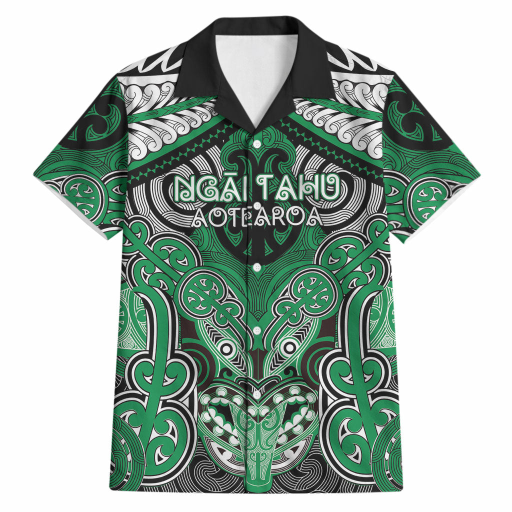Aotearoa Iwi Ngai Tahu Personalised Hawaiian Shirt Maori Kowhaiwhai Pattern