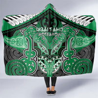 Aotearoa Iwi Ngai Tahu Hooded Blanket Maori Kowhaiwhai Pattern