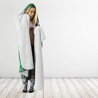 Aotearoa Iwi Ngai Tahu Hooded Blanket Maori Kowhaiwhai Pattern