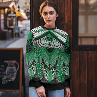 Aotearoa Iwi Ngai Tahu Personalised Ugly Christmas Sweater Maori Kowhaiwhai Pattern