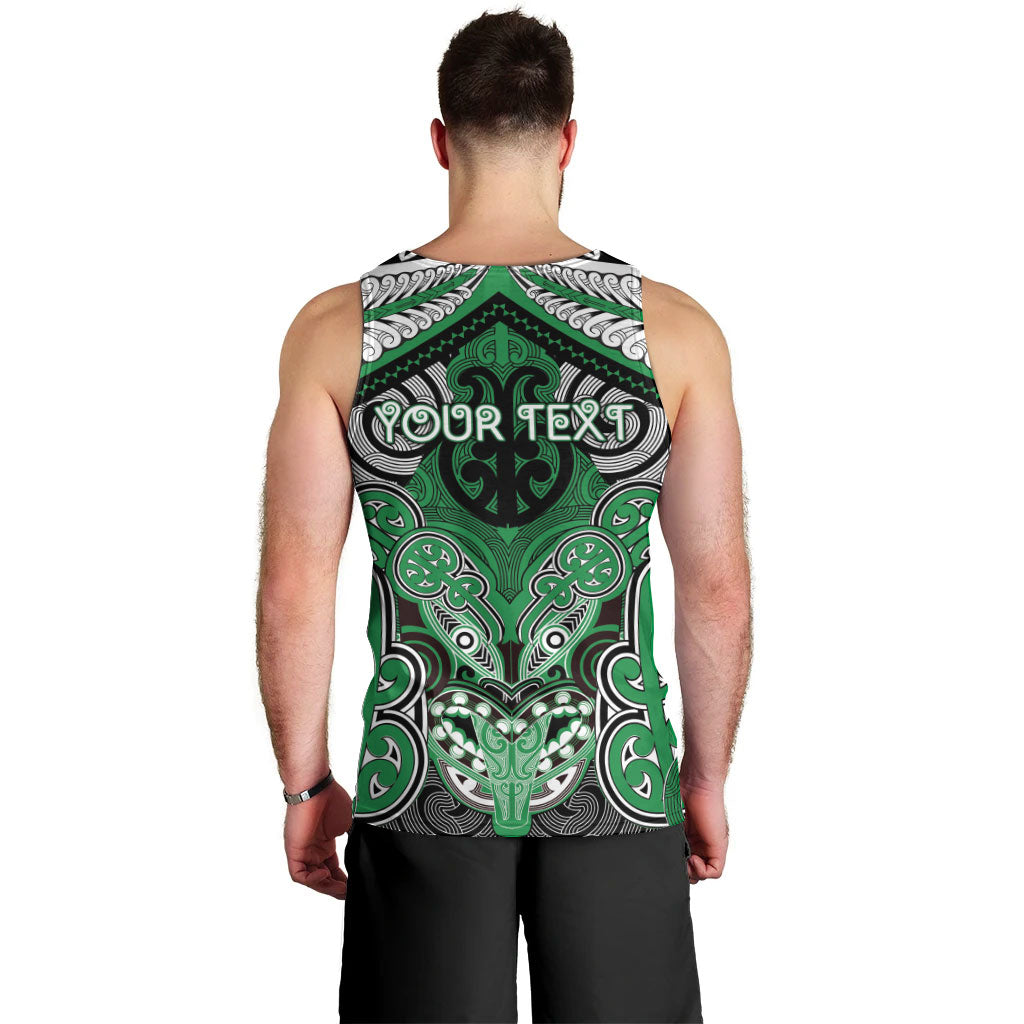 Aotearoa Iwi Ngai Tahu Personalised Men Tank Top Maori Kowhaiwhai Pattern