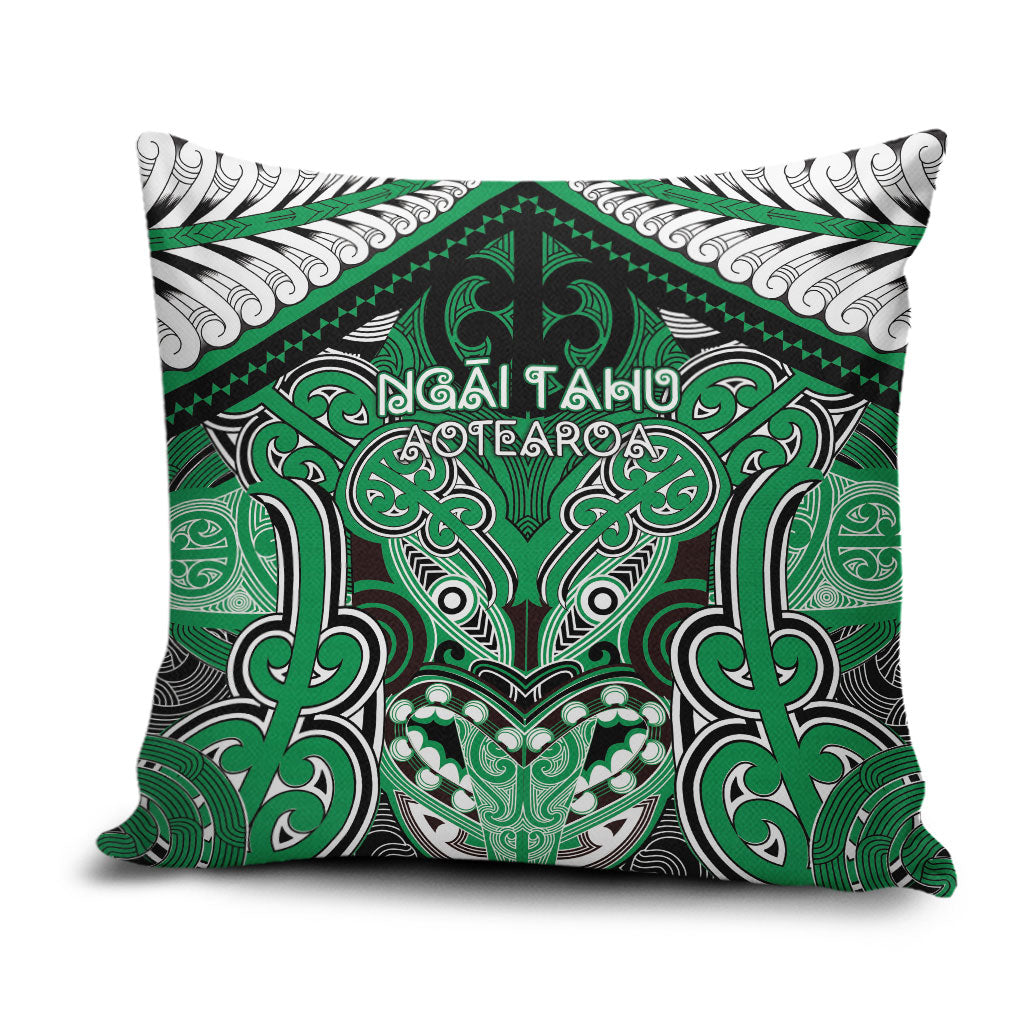 Aotearoa Iwi Ngai Tahu Pillow Cover Maori Kowhaiwhai Pattern