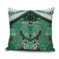 Aotearoa Iwi Ngai Tahu Pillow Cover Maori Kowhaiwhai Pattern