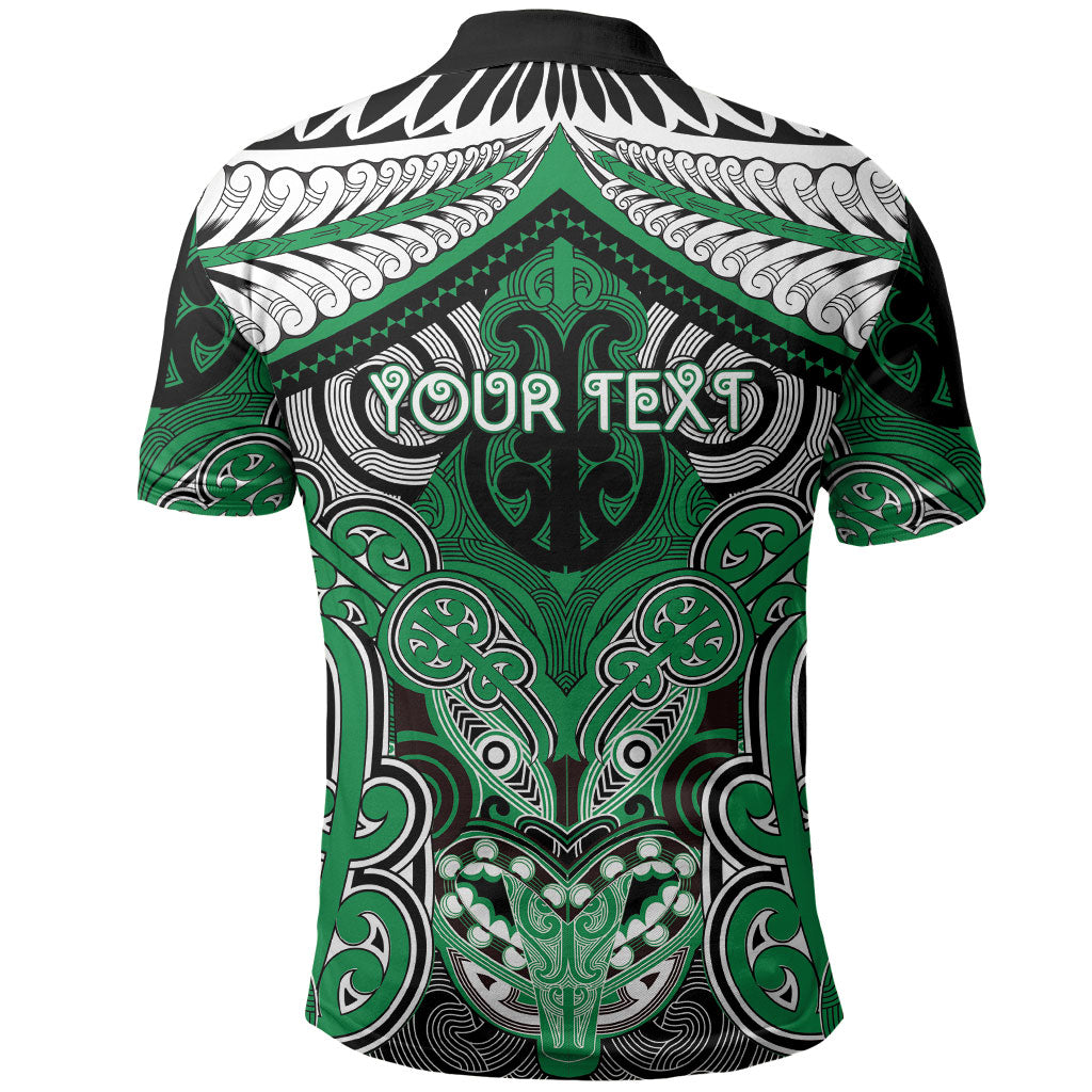 Aotearoa Iwi Ngai Tahu Personalised Polo Shirt Maori Kowhaiwhai Pattern