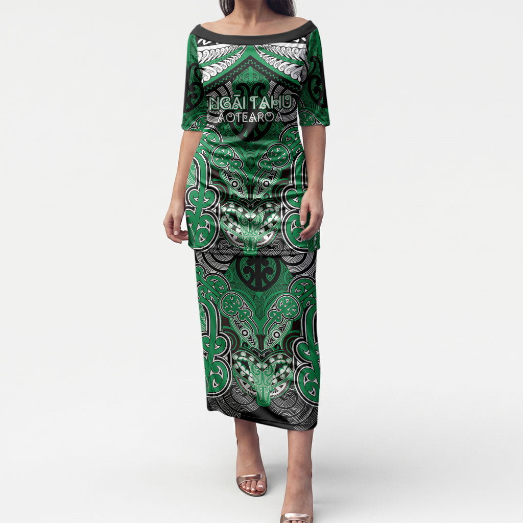 Aotearoa Iwi Ngai Tahu Personalised Puletasi Maori Kowhaiwhai Pattern