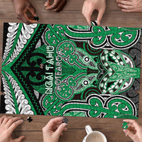 Aotearoa Iwi Ngai Tahu Puzzle Maori Kowhaiwhai Pattern