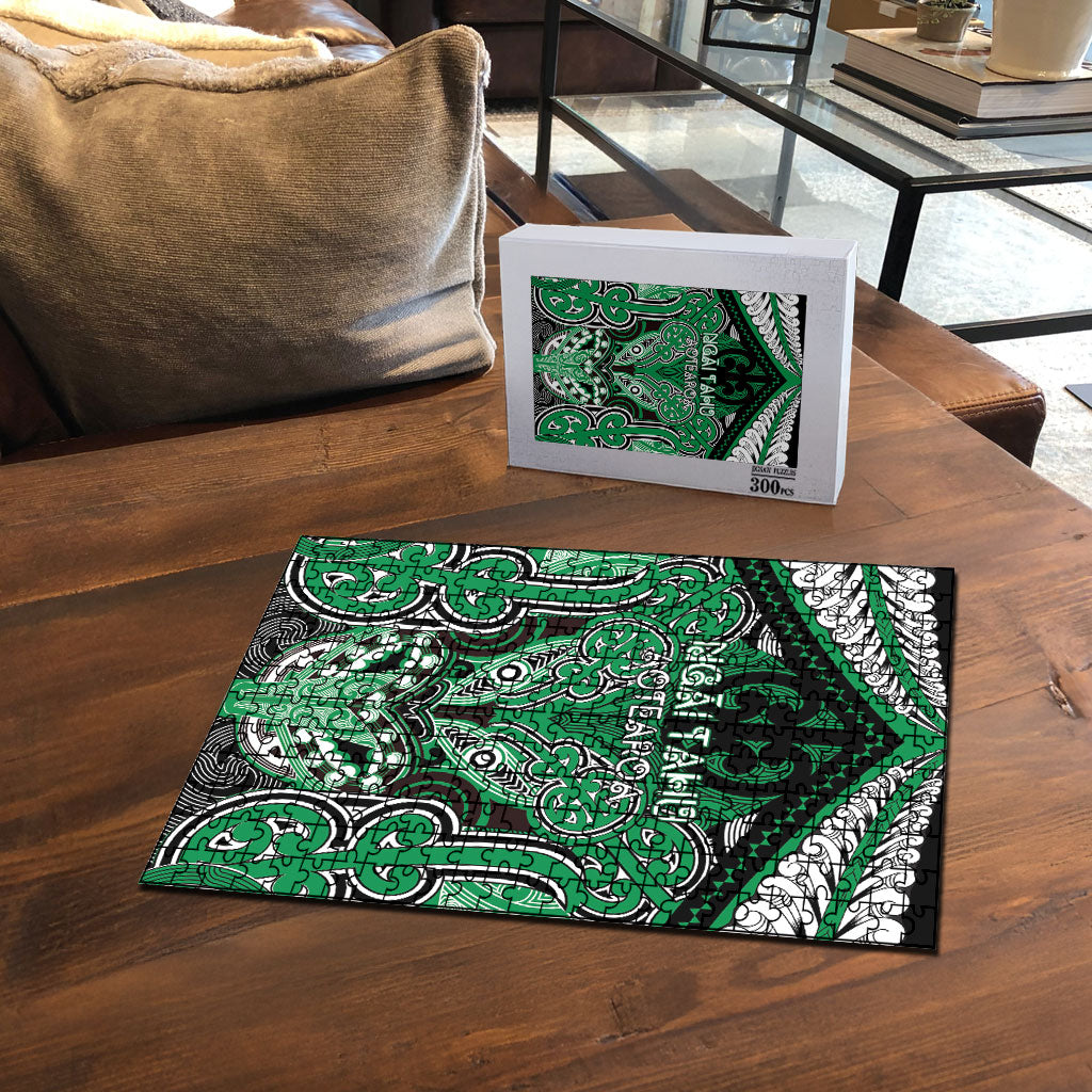 Aotearoa Iwi Ngai Tahu Puzzle Maori Kowhaiwhai Pattern