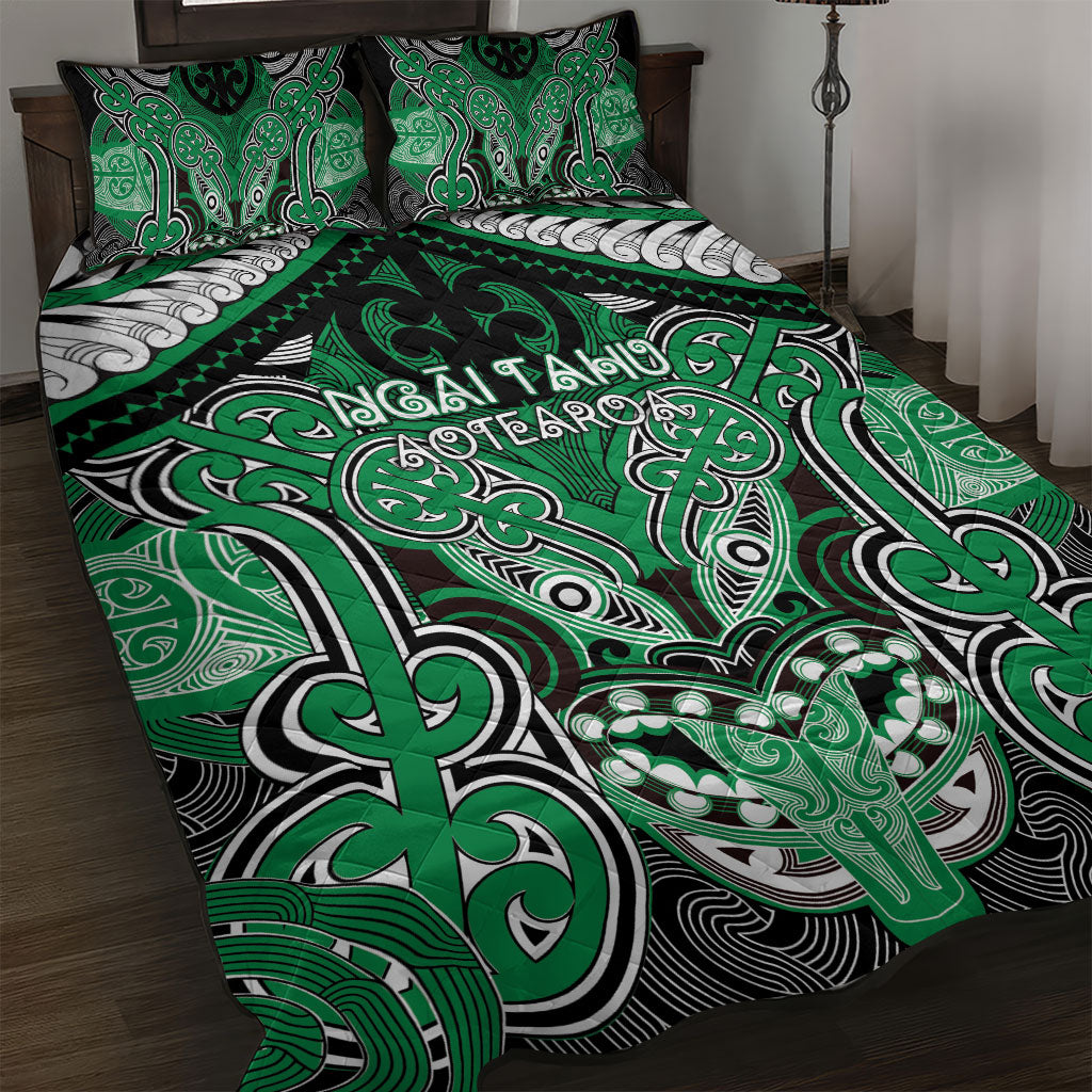Aotearoa Iwi Ngai Tahu Quilt Bed Set Maori Kowhaiwhai Pattern