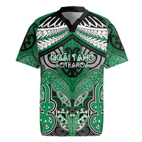 Aotearoa Iwi Ngai Tahu Personalised Rugby Jersey Maori Kowhaiwhai Pattern