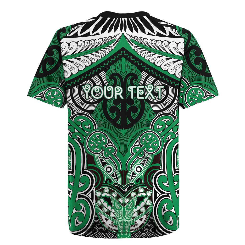 Aotearoa Iwi Ngai Tahu Personalised Rugby Jersey Maori Kowhaiwhai Pattern