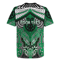Aotearoa Iwi Ngai Tahu Personalised Rugby Jersey Maori Kowhaiwhai Pattern