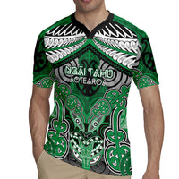 Aotearoa Iwi Ngai Tahu Personalised Rugby Jersey Maori Kowhaiwhai Pattern