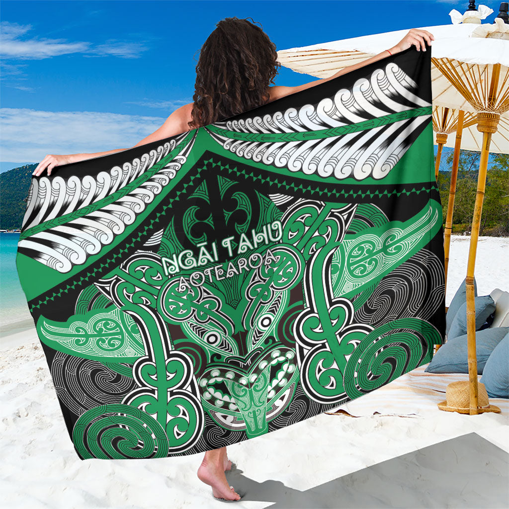 Aotearoa Iwi Ngai Tahu Sarong Maori Kowhaiwhai Pattern