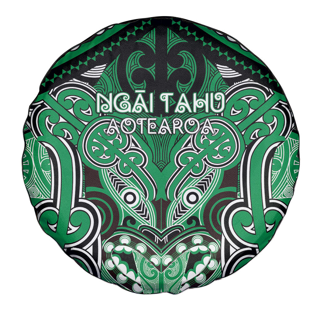 Aotearoa Iwi Ngai Tahu Spare Tire Cover Maori Kowhaiwhai Pattern