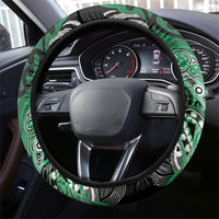 Aotearoa Iwi Ngai Tahu Steering Wheel Cover Maori Kowhaiwhai Pattern