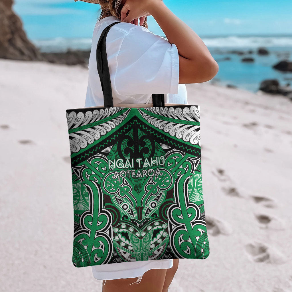 Aotearoa Iwi Ngai Tahu Tote Bag Maori Kowhaiwhai Pattern