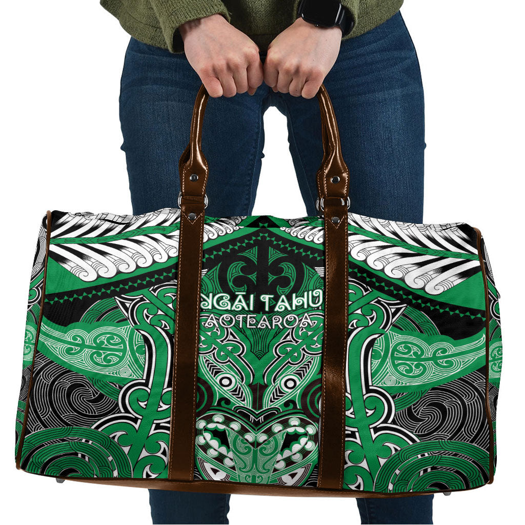 Aotearoa Iwi Ngai Tahu Travel Bag Maori Kowhaiwhai Pattern