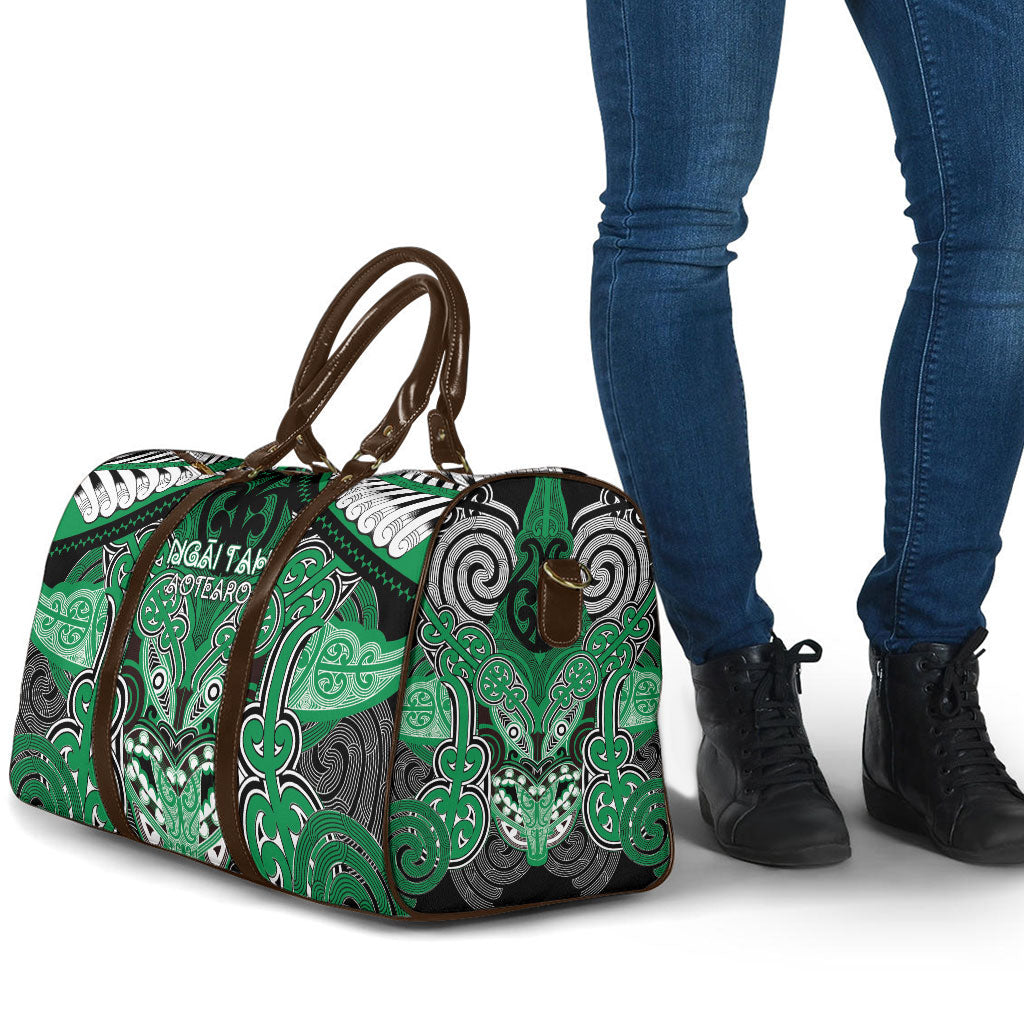 Aotearoa Iwi Ngai Tahu Travel Bag Maori Kowhaiwhai Pattern