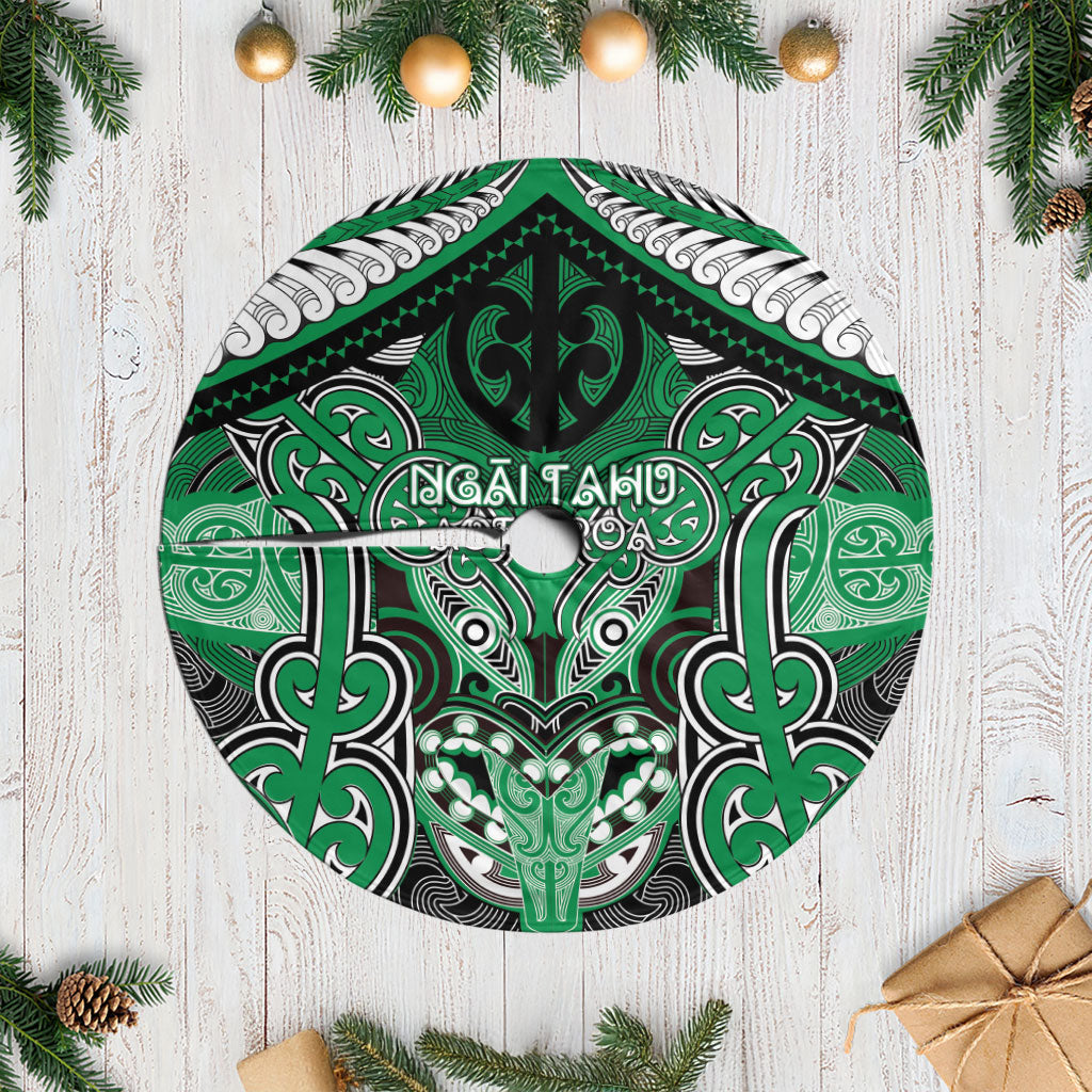 Aotearoa Iwi Ngai Tahu Tree Skirt Maori Kowhaiwhai Pattern