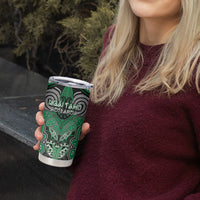 Aotearoa Iwi Ngai Tahu Personalised Tumbler Cup Maori Kowhaiwhai Pattern