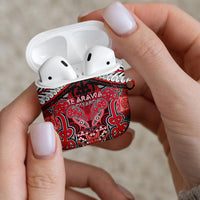 Aotearoa Iwi Te Arawa AirPods Case Maori Kowhaiwhai Pattern