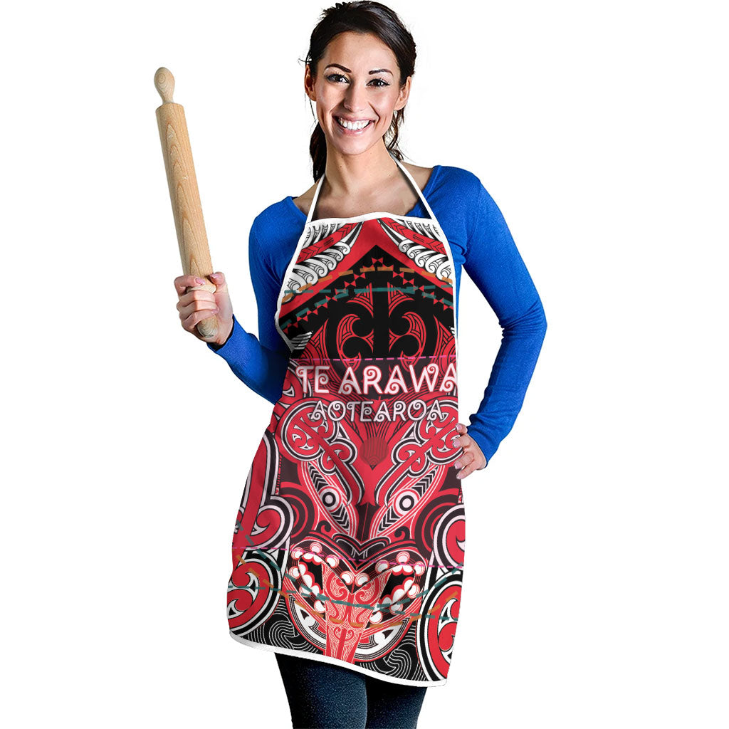Aotearoa Iwi Te Arawa Apron Maori Kowhaiwhai Pattern