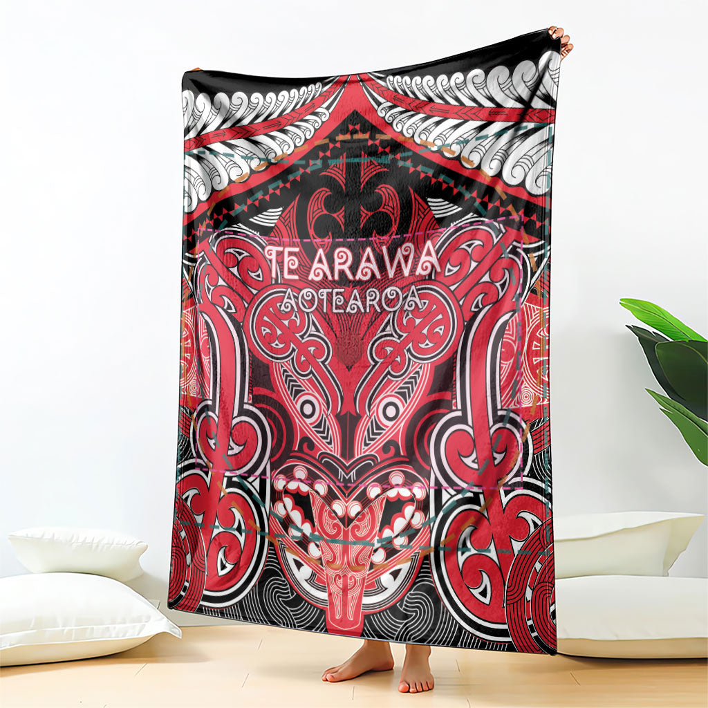 Aotearoa Iwi Te Arawa Blanket Maori Kowhaiwhai Pattern