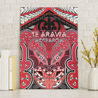 Aotearoa Iwi Te Arawa Canvas Wall Art Maori Kowhaiwhai Pattern