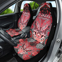 Aotearoa Iwi Te Arawa Car Seat Cover Maori Kowhaiwhai Pattern