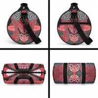 Aotearoa Iwi Te Arawa Duffle Bag Maori Kowhaiwhai Pattern