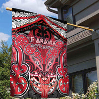 Aotearoa Iwi Te Arawa Garden Flag Maori Kowhaiwhai Pattern