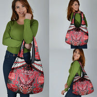 Aotearoa Iwi Te Arawa Grocery Bag Maori Kowhaiwhai Pattern