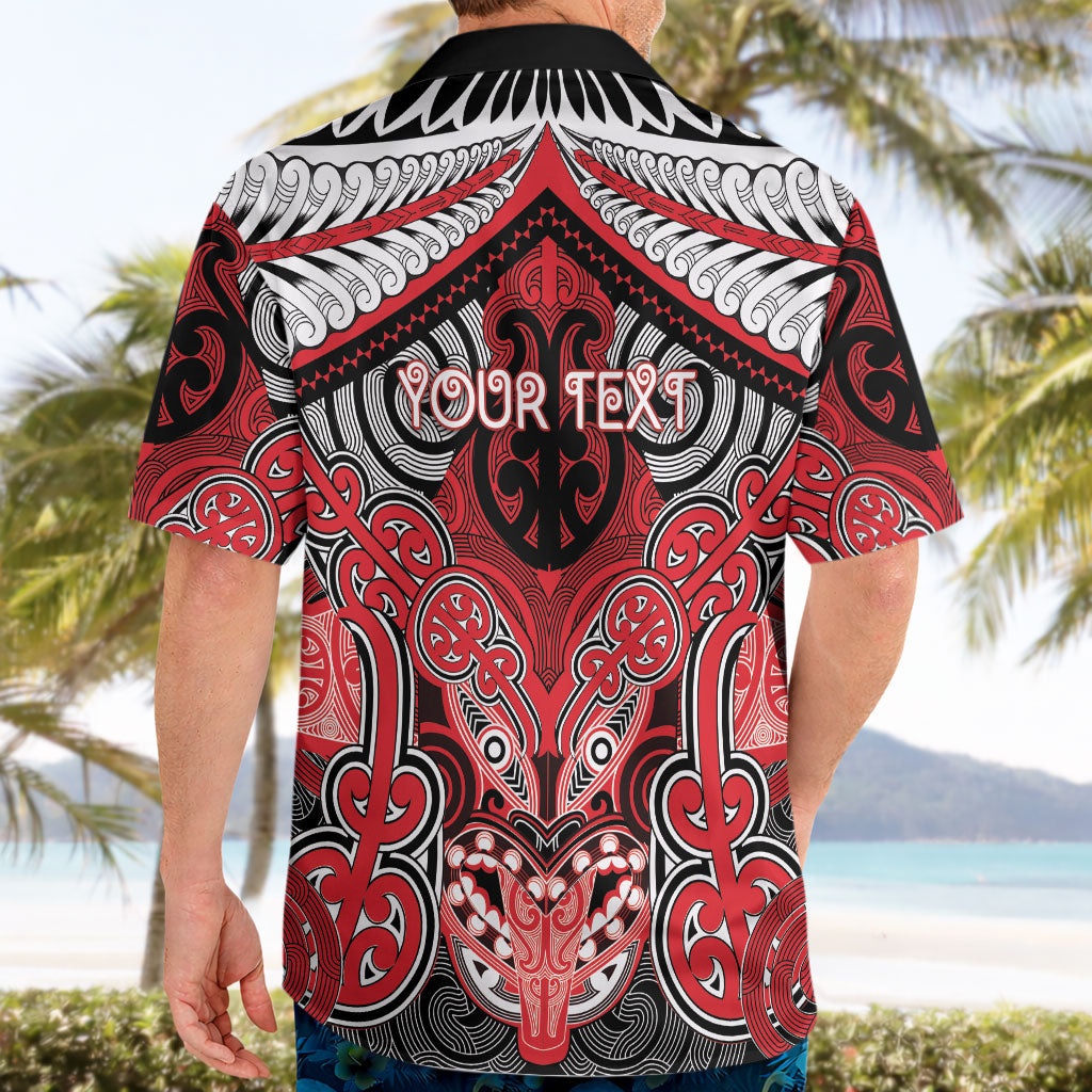 Aotearoa Iwi Te Arawa Personalised Hawaiian Shirt Maori Kowhaiwhai Pattern