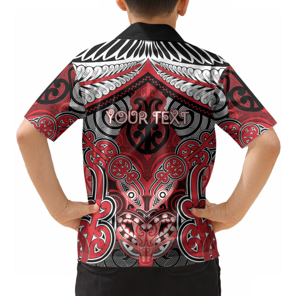 Aotearoa Iwi Te Arawa Personalised Hawaiian Shirt Maori Kowhaiwhai Pattern