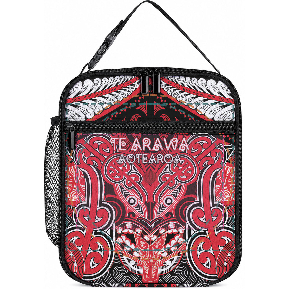 Aotearoa Iwi Te Arawa Lunch Bag Maori Kowhaiwhai Pattern