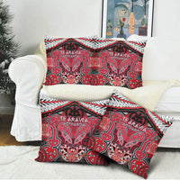 Aotearoa Iwi Te Arawa Pillow Cover Maori Kowhaiwhai Pattern