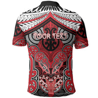 Aotearoa Iwi Te Arawa Personalised Polo Shirt Maori Kowhaiwhai Pattern