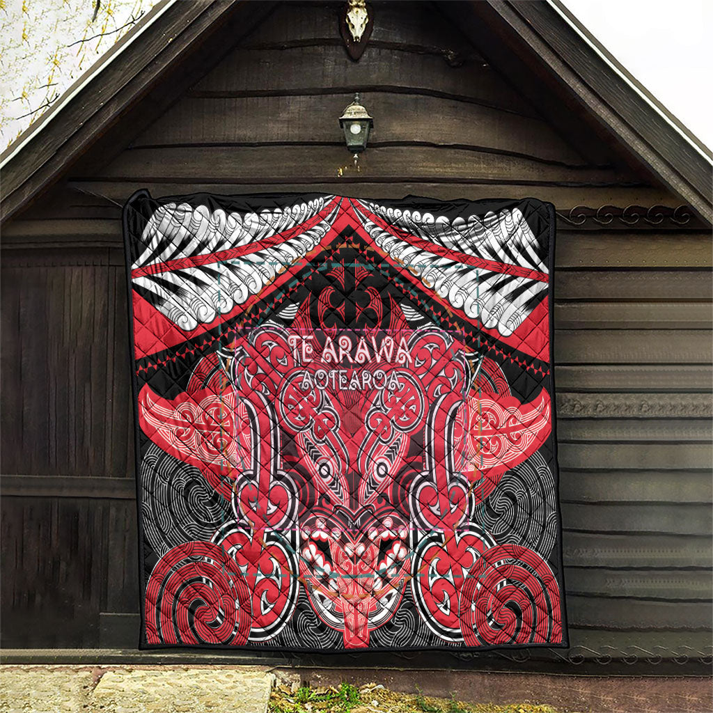 Aotearoa Iwi Te Arawa Quilt Maori Kowhaiwhai Pattern
